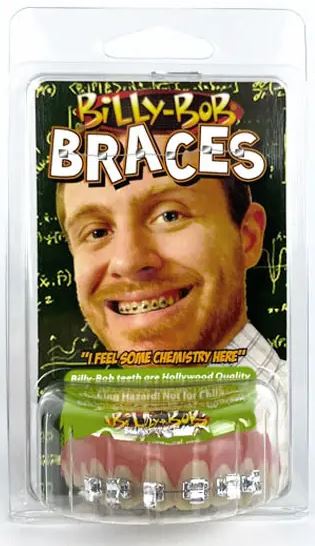 Picture of Billy Bob Braces Teeth