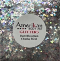 Picture of ABA Loose Chunky Glitter - Pastel Hologram (1oz /28g)