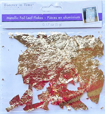 Picture of Forever in Time Metallic Foil Leaf Flakes (5g) - Gold - SE504A