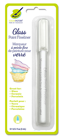 Picture of  Glass Paint Fineliner Marker (Permanent)  - White GP092H
