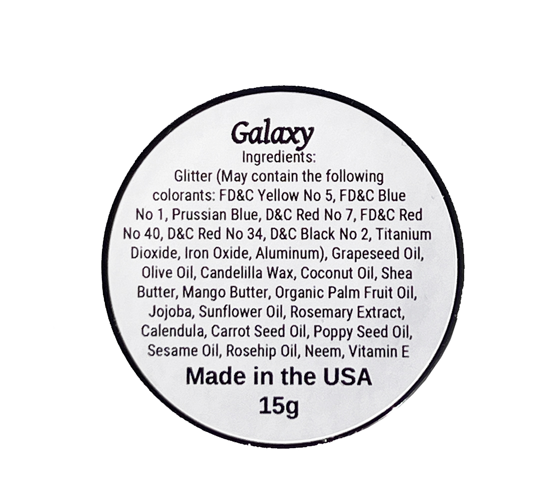 Picture of Amerikan Body Art Chunky Glitter Creme - Galaxy (15 gr)