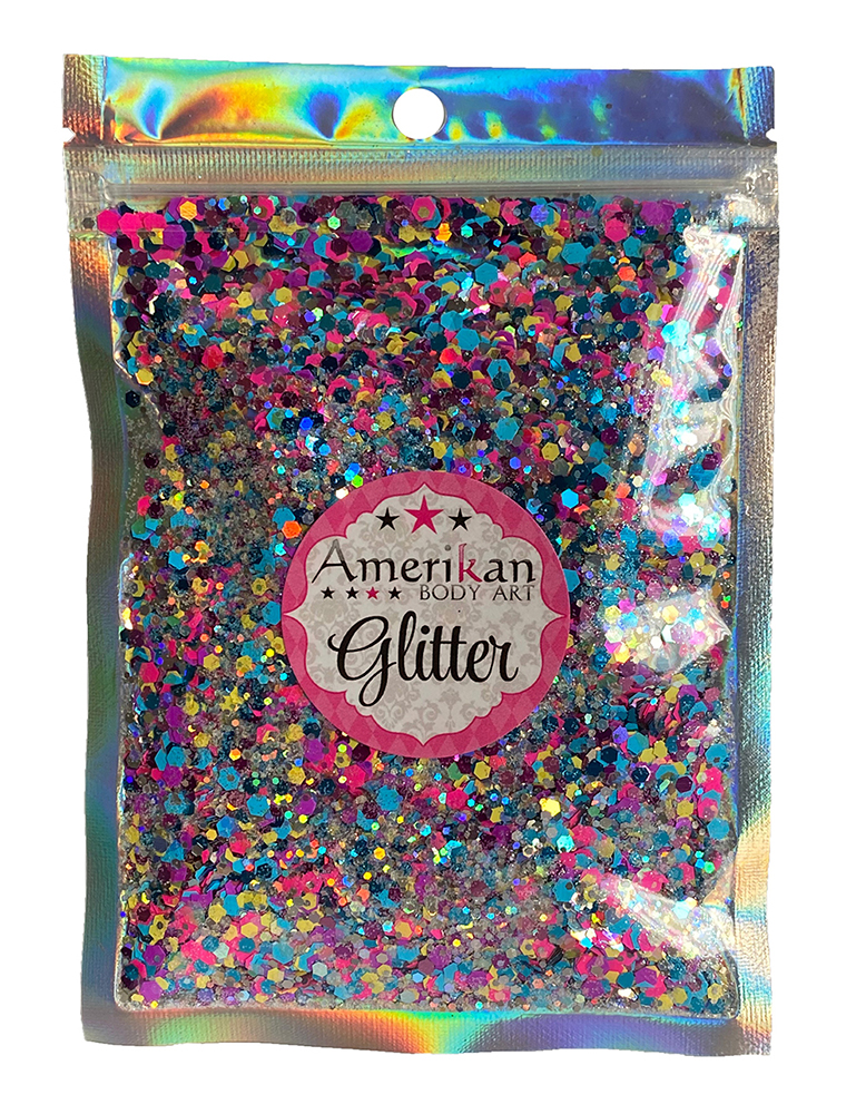 Picture of ABA Chunky Dry Glitter Blend - Felicity - 1oz Bag (Loose Glitter) 