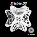 Picture of PK Frisbee Stencils -  Graffiti Patterns - D3