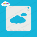 Picture of Clouds - Dream Stencil - 13