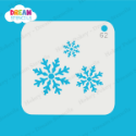 Picture of Snowflake Cluster - Dream Stencil - 62