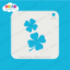 Picture of Two Lucky Four-Leaf Clovers  - Dream Stencil - 265