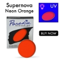 Picture of Mehron Paradise Neon UV  Orange Face Paint - Supernova (7g)