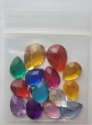 Picture of Tear Drop Gems Mix - Assorted colors and sizes - 14-18 mm  (15 pc.) (AG-TDM)