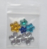 Picture of Flower Gem Set with 2 Jumbo Flowers - Assorted colors and sizes - (6 pc.) (FG-2Jumbo)