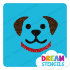 Picture of Dog Face Glitter Tattoo Stencil - HP-400 (5pc pack)